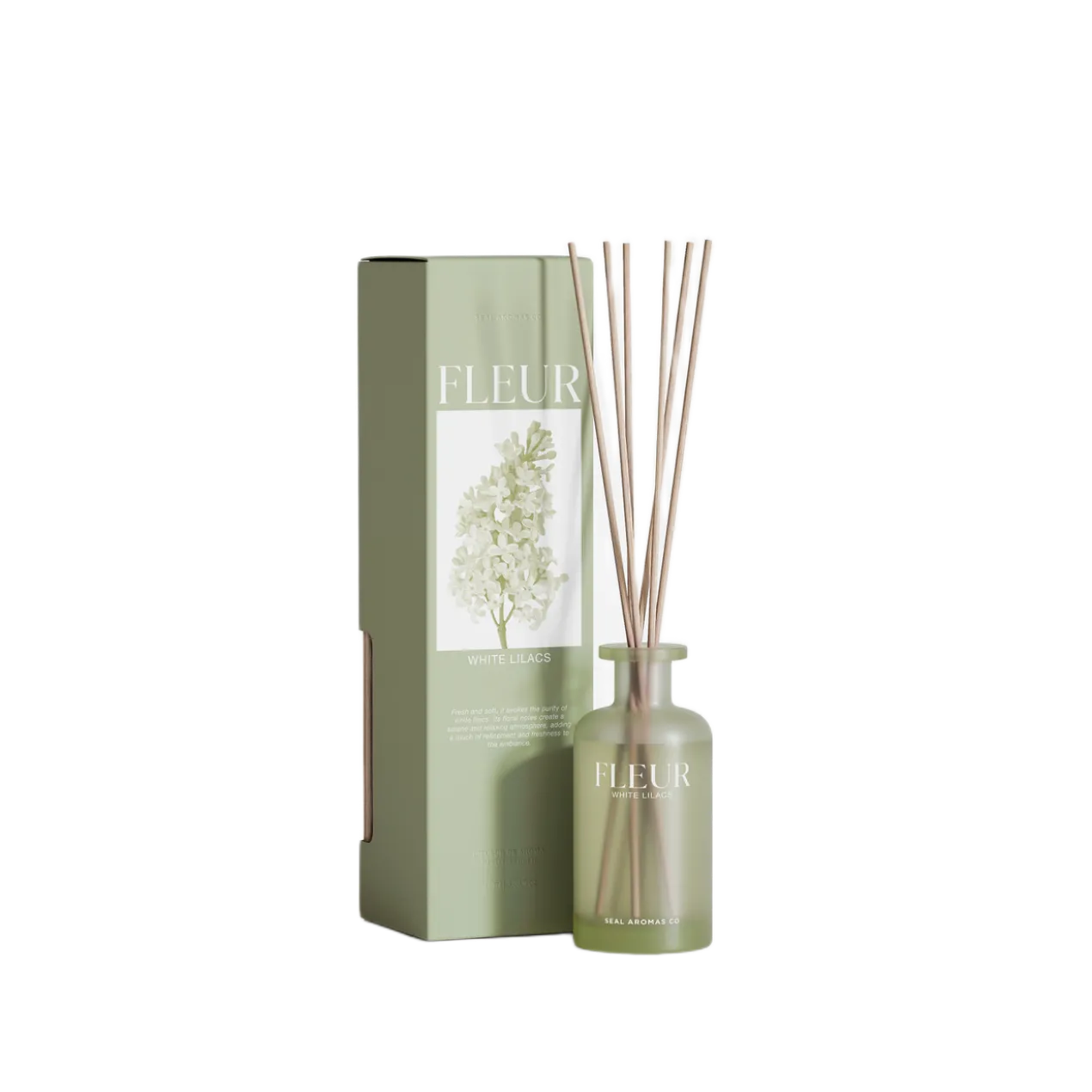 Mikado Fleur Lilas Blanches