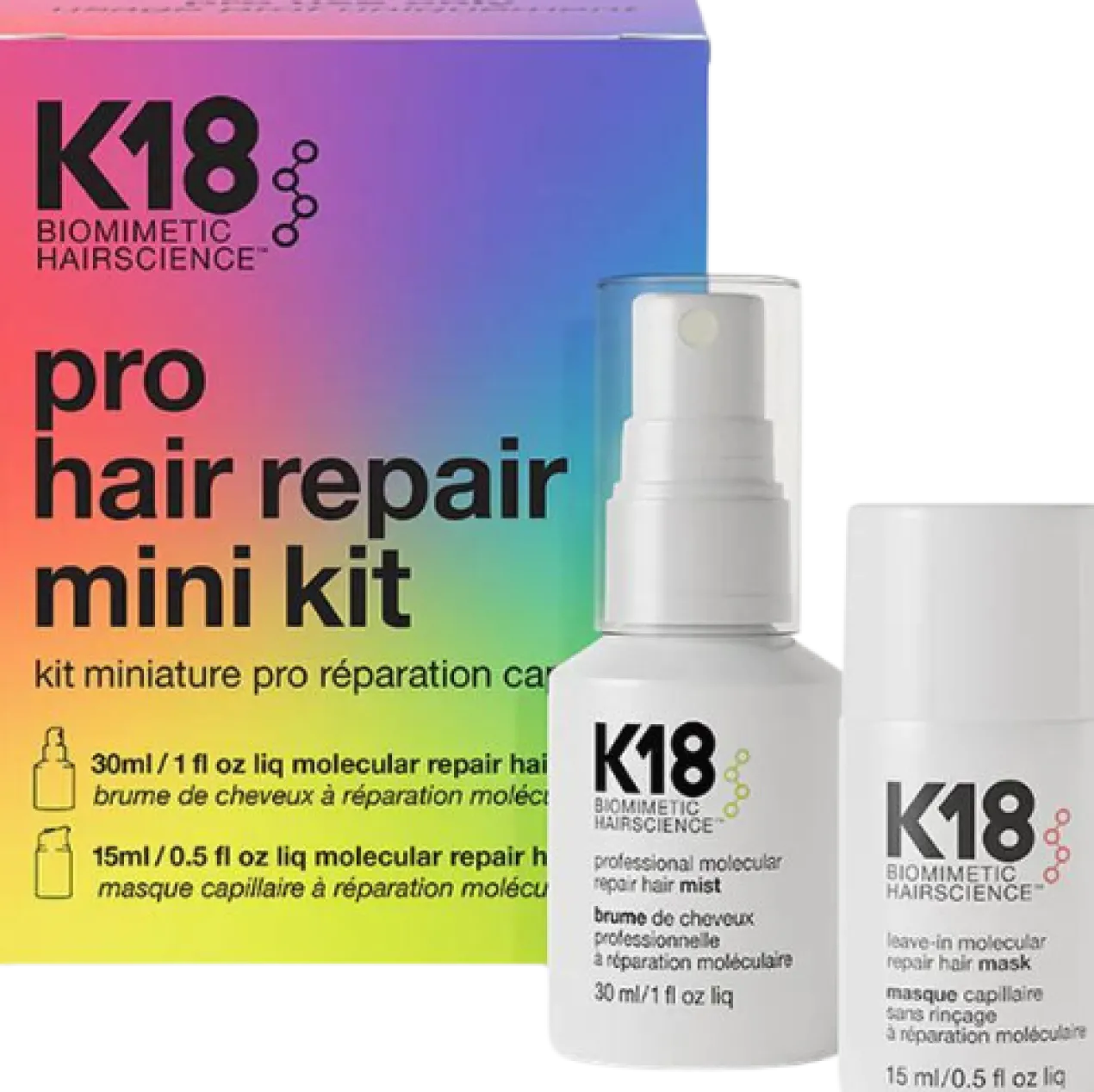 Mini Kit Professionnel Réparation des Cheveux