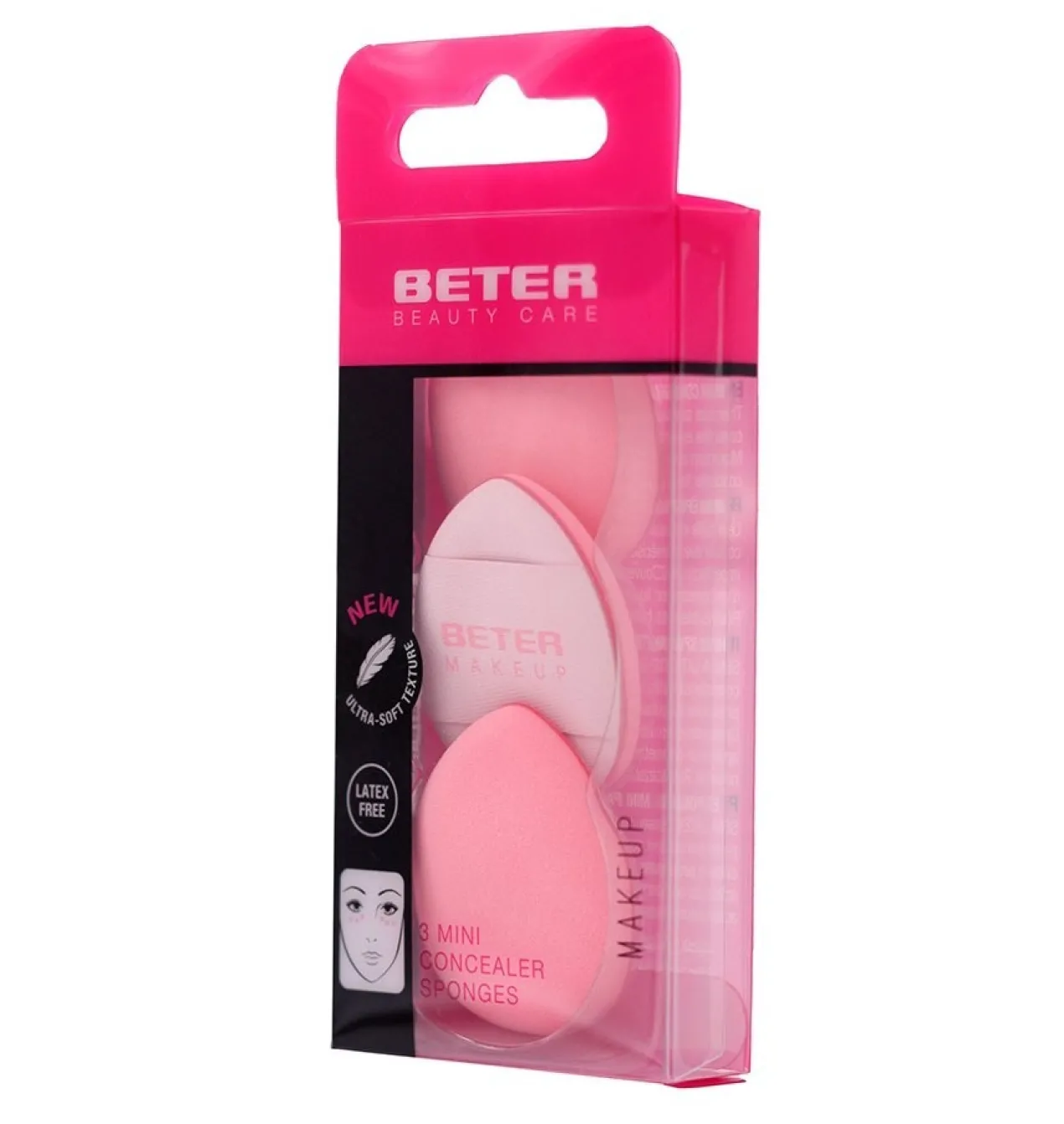 Mini éponges de maquillage Rubycell sans latex