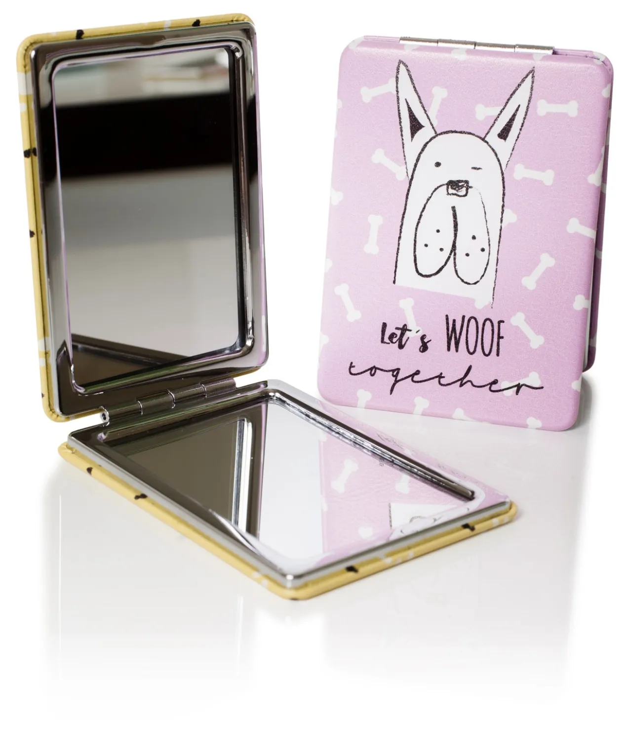 Miroir de poche Puppy à double vue