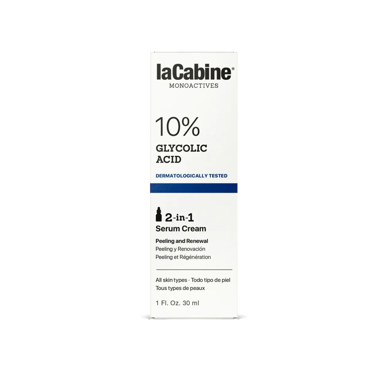Monoactives Sérum Crème 10% Acide Glycolique
