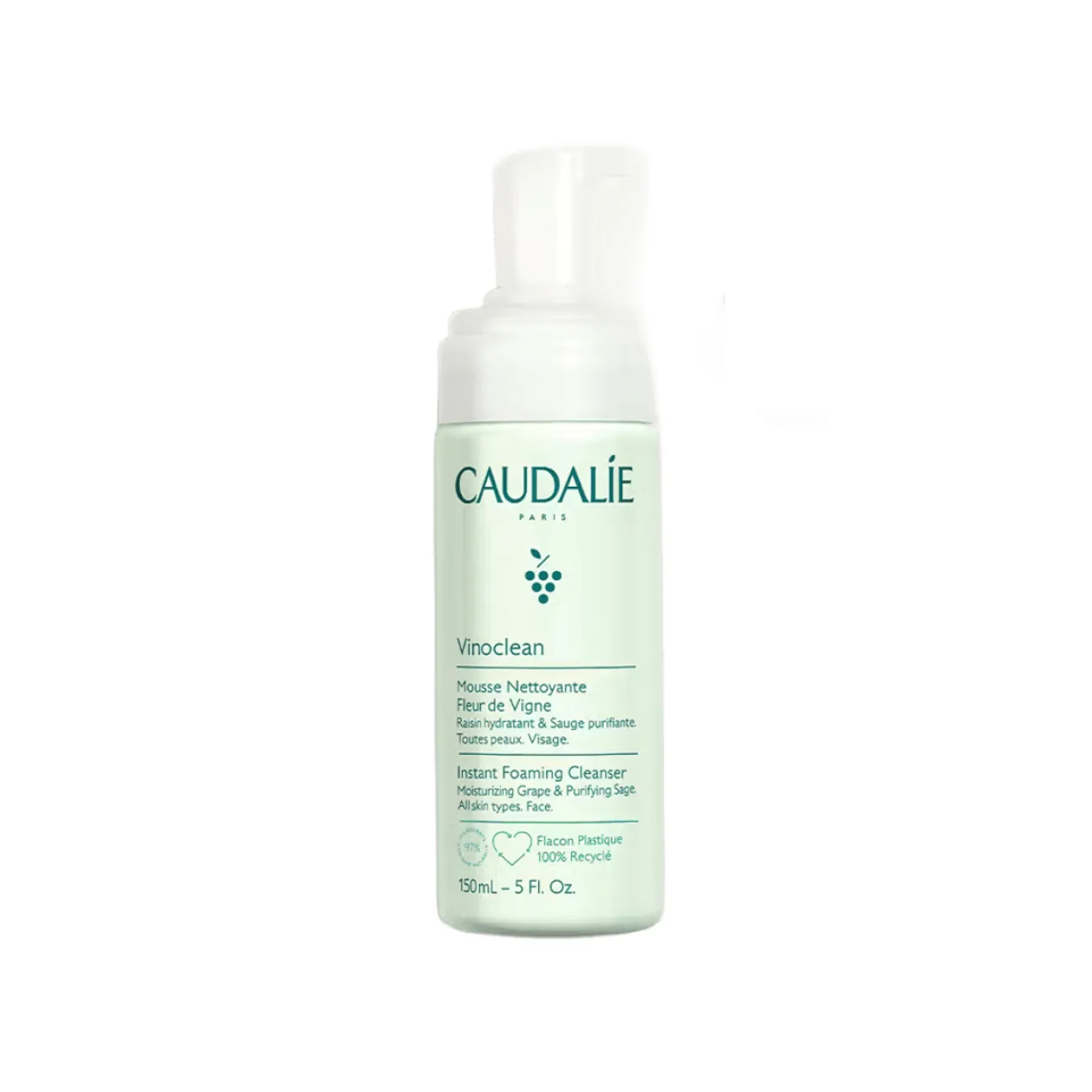 Mousse Nettoyante Fleur de Vigne Vinoclean à la Camomille