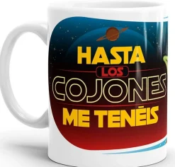 Mug Me Tenéis Hasta los Cojones