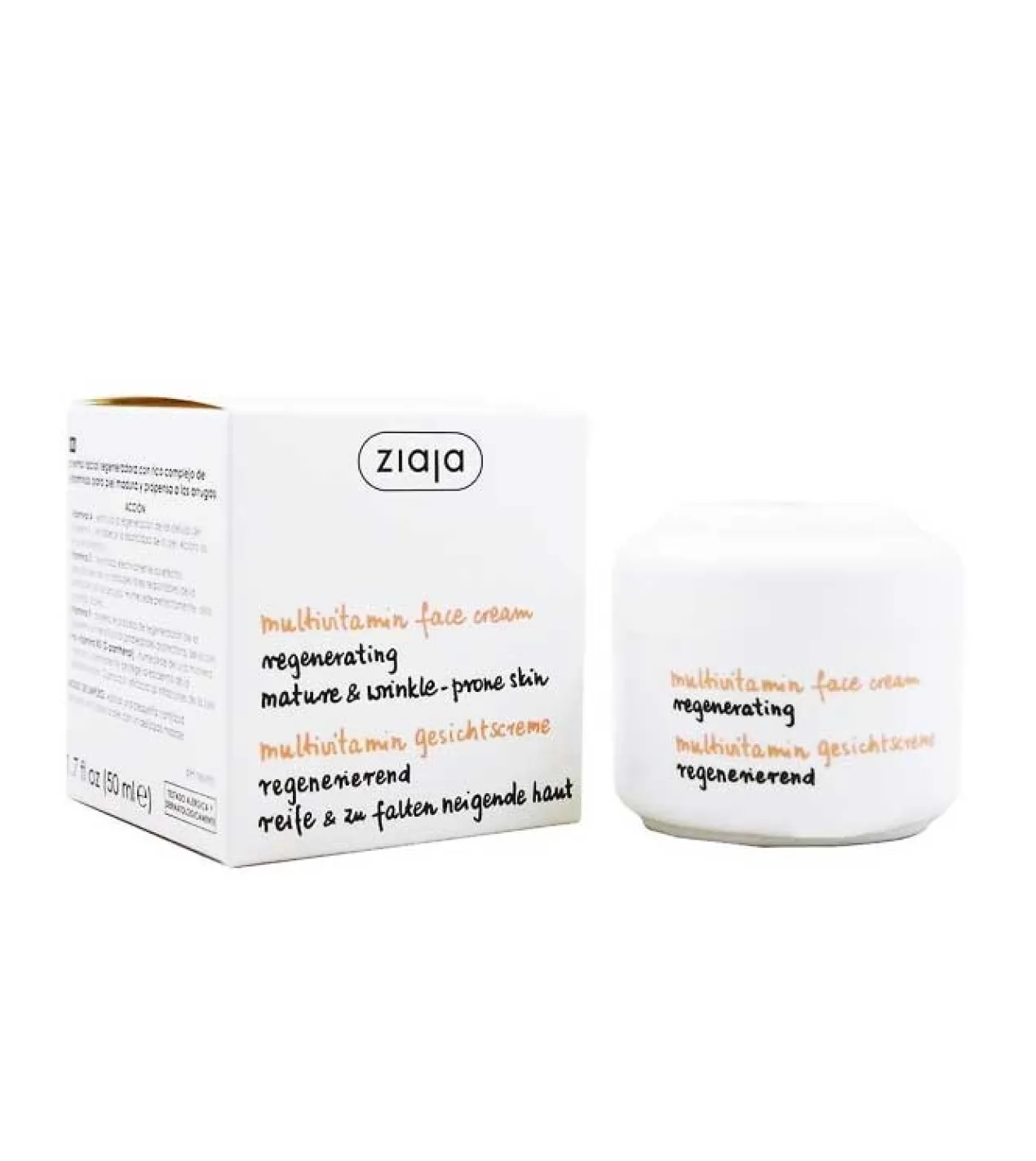 Multivitamines Crème Hydratante pour le Visage