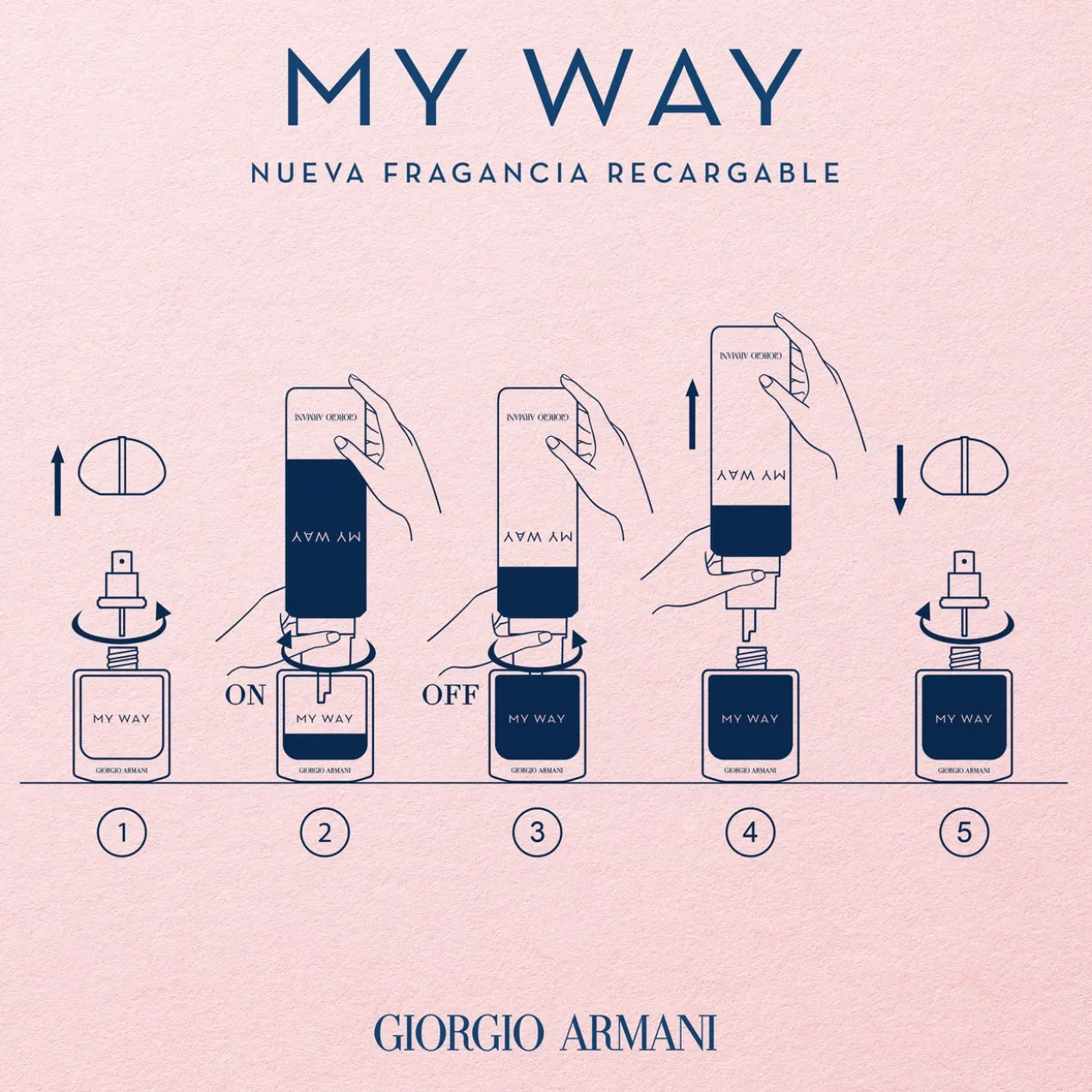 My Way Le Parfum Parfum pour Femme Rechargeable