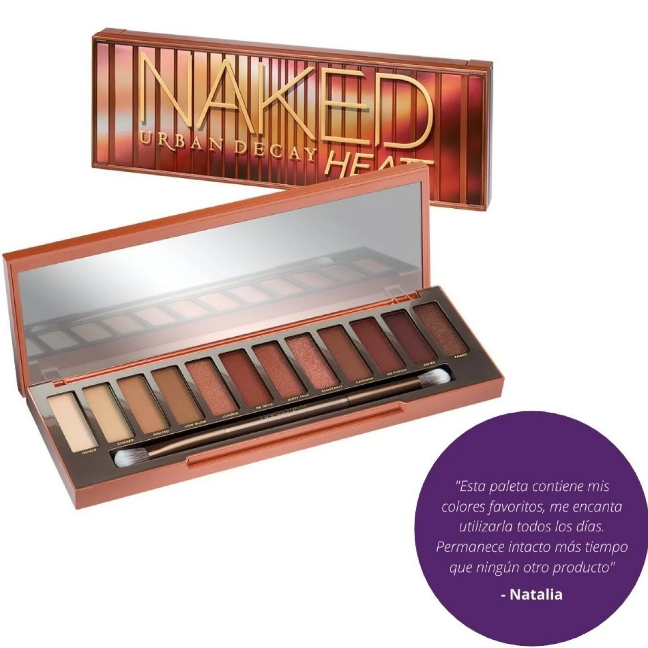 Naked Heat Palette de fards à paupières