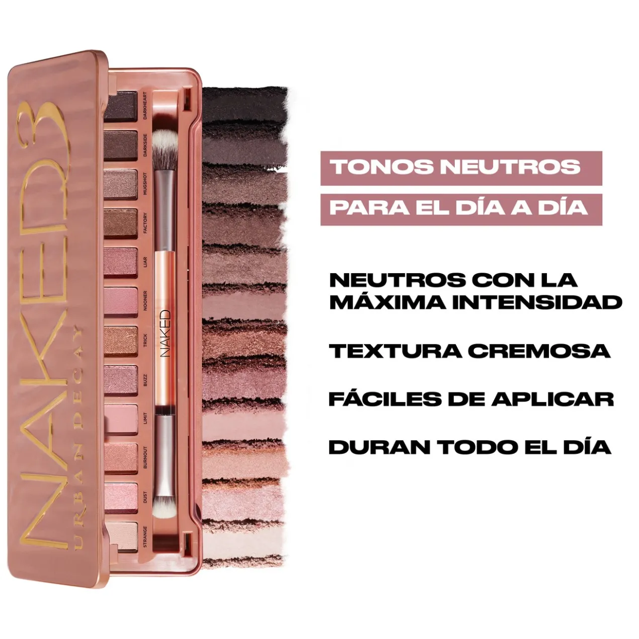 Naked 3 Palette de Fards à Paupières