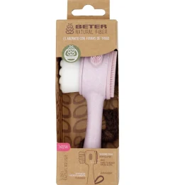 Natural Fiber Brosse de Massage Visage 2 en 1