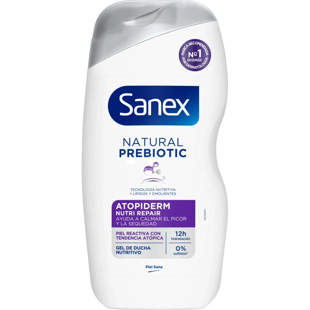 Natural Prebiotic Atopiderm Nutri Repair Gel Douche ou Bain nutritif