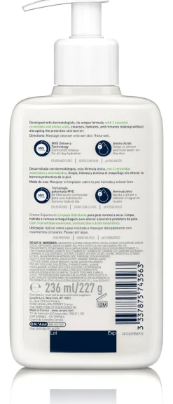 Nettoyant Crème-Moussant Hydratant