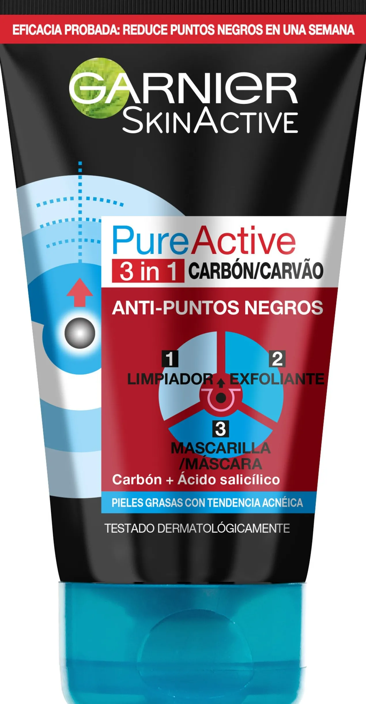 Nettoyant 3en1 Pure Active Charbon