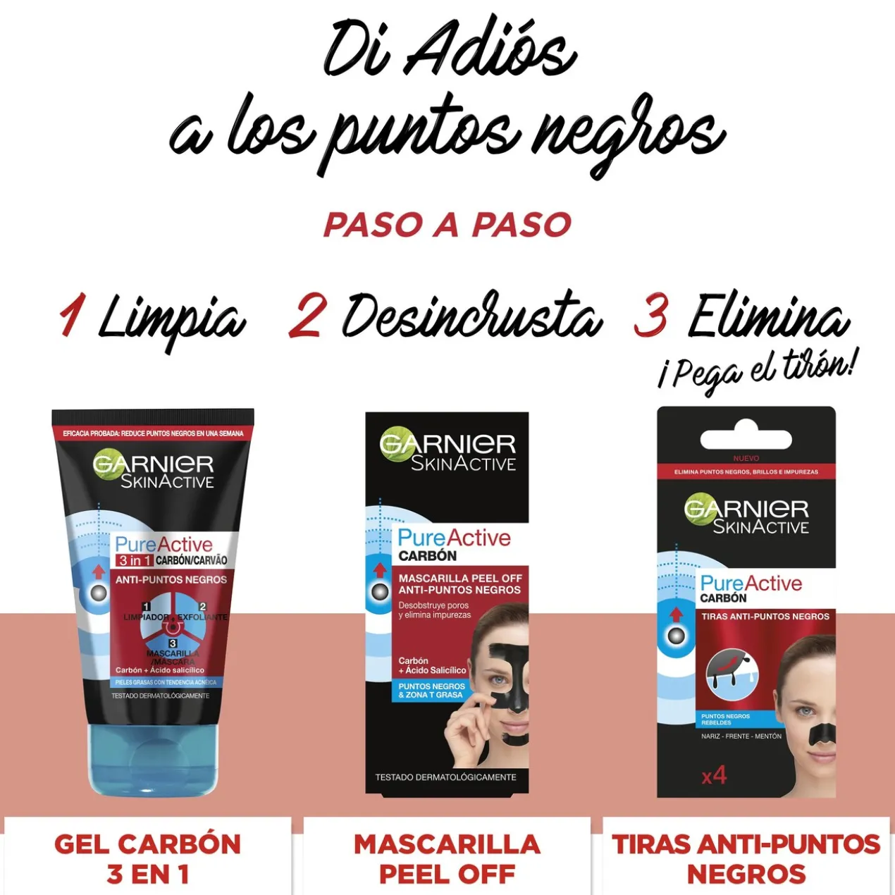 Nettoyant 3en1 Pure Active Charbon