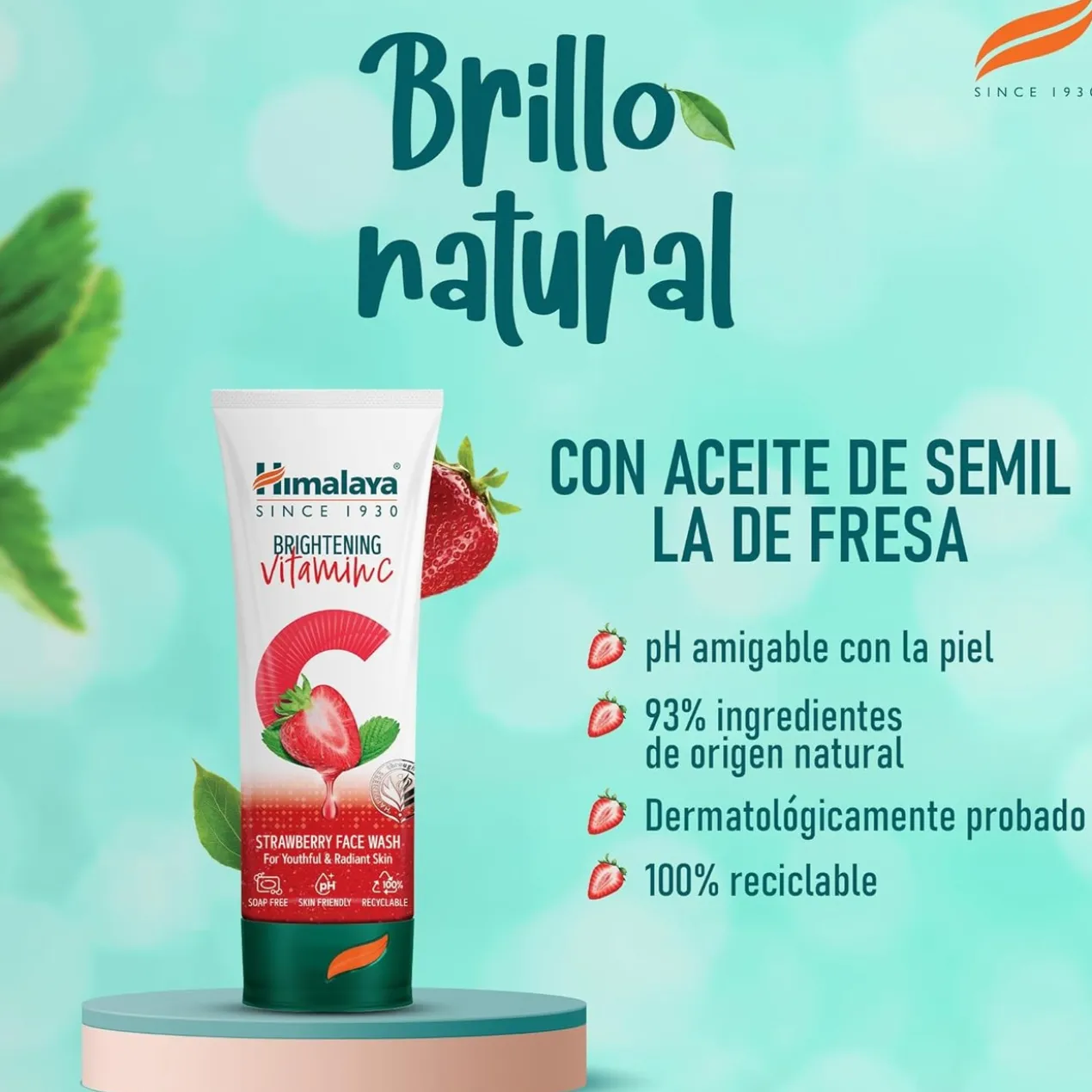 Nettoyant Visage Vitamine C Fraise