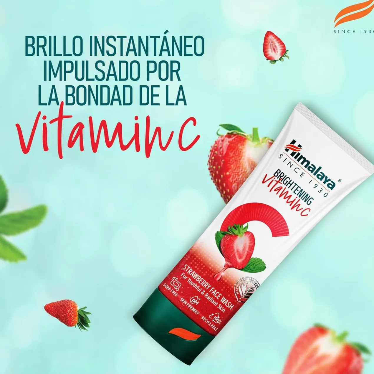 Nettoyant Visage Vitamine C Fraise