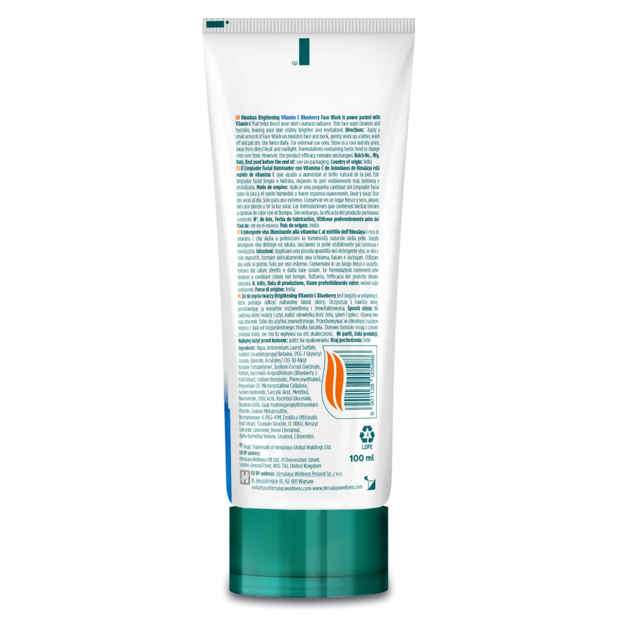 Nettoyant Visage Vitamine C Myrtilles