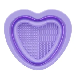 Nettoyeur de Pinceaux Extensible en Forme de Cœur