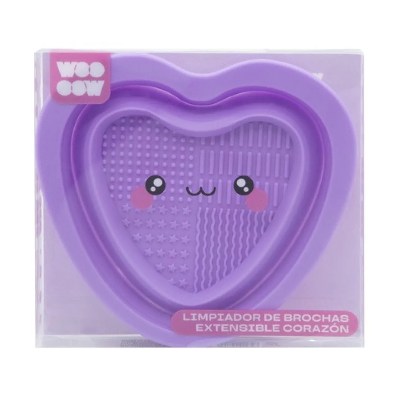 Nettoyeur de Pinceaux Extensible en Forme de Cœur