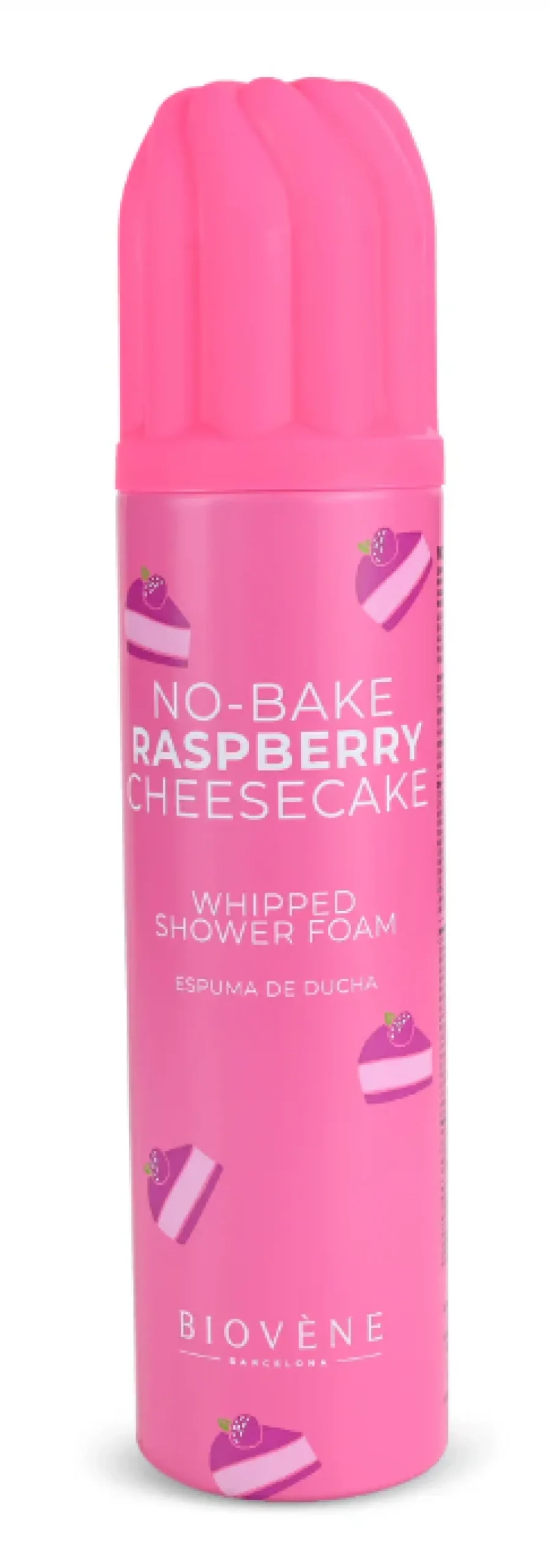 No-Bake Raspberry Cheesecake Wippd Shw Foam