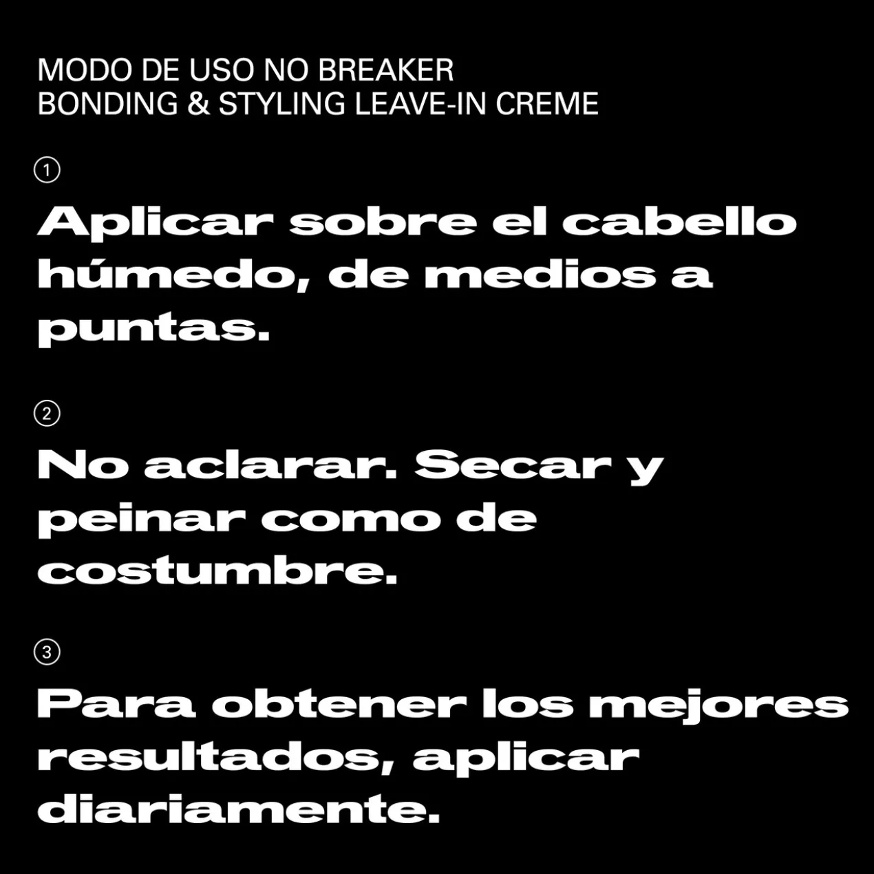 NO.BREAKER Crème Coiffante Conditionnante