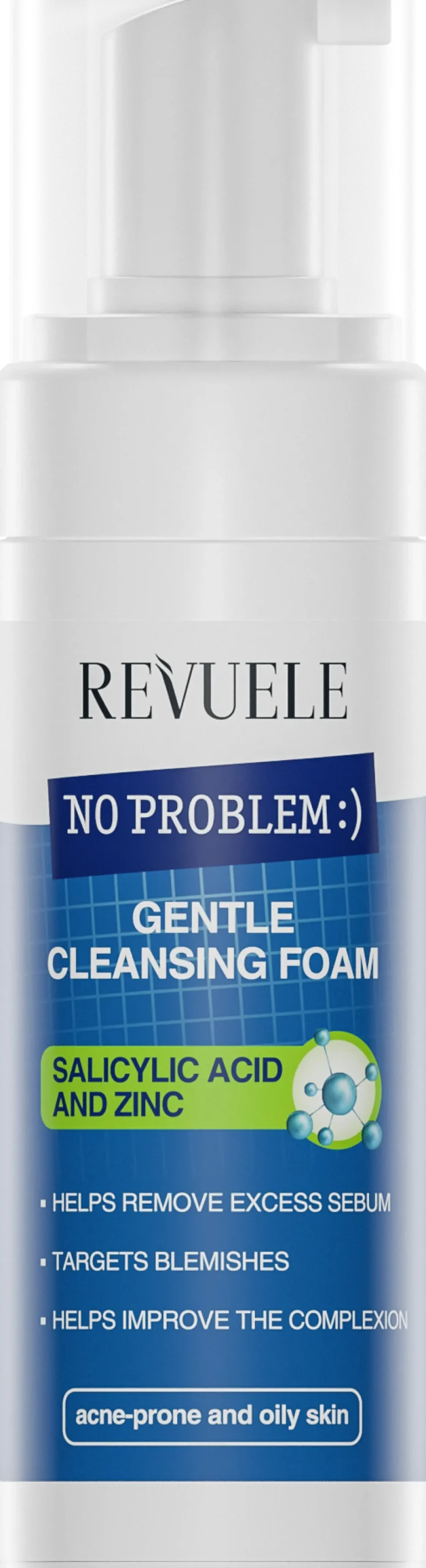 No Problem Mousse Nettoyante Douce avec Acide Salicylique et Zinc