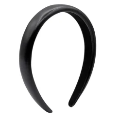 Oh My Hair Bandeau en Satin Black Swan