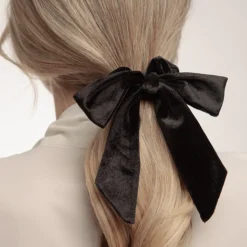 Oh My Hair Scrunchie Velvet Noir