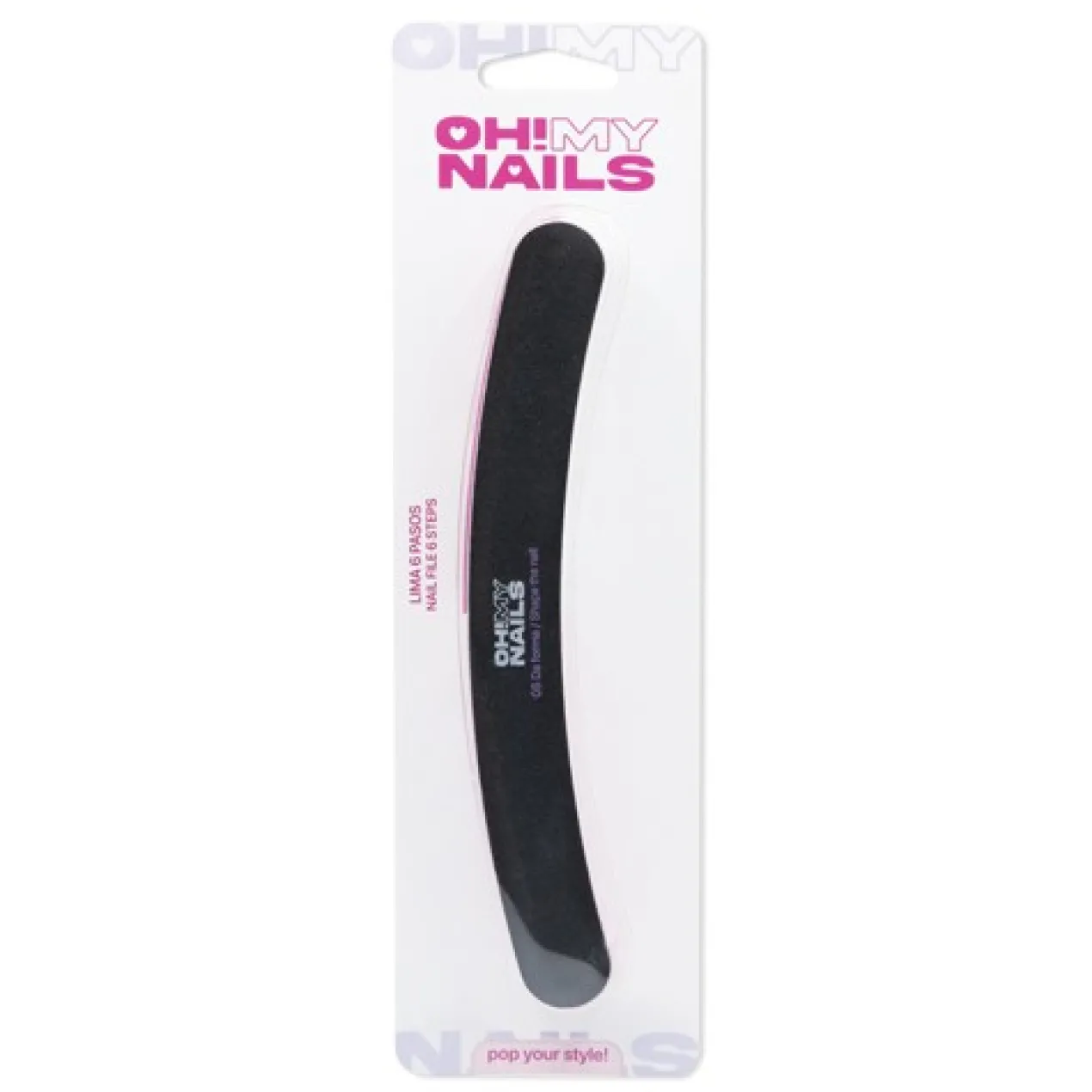 Oh My Nails Lime à Ongles 6 étapes
