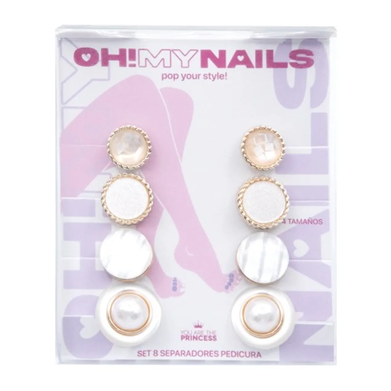 Oh My Nails Set 8 Séparateurs Pédicure