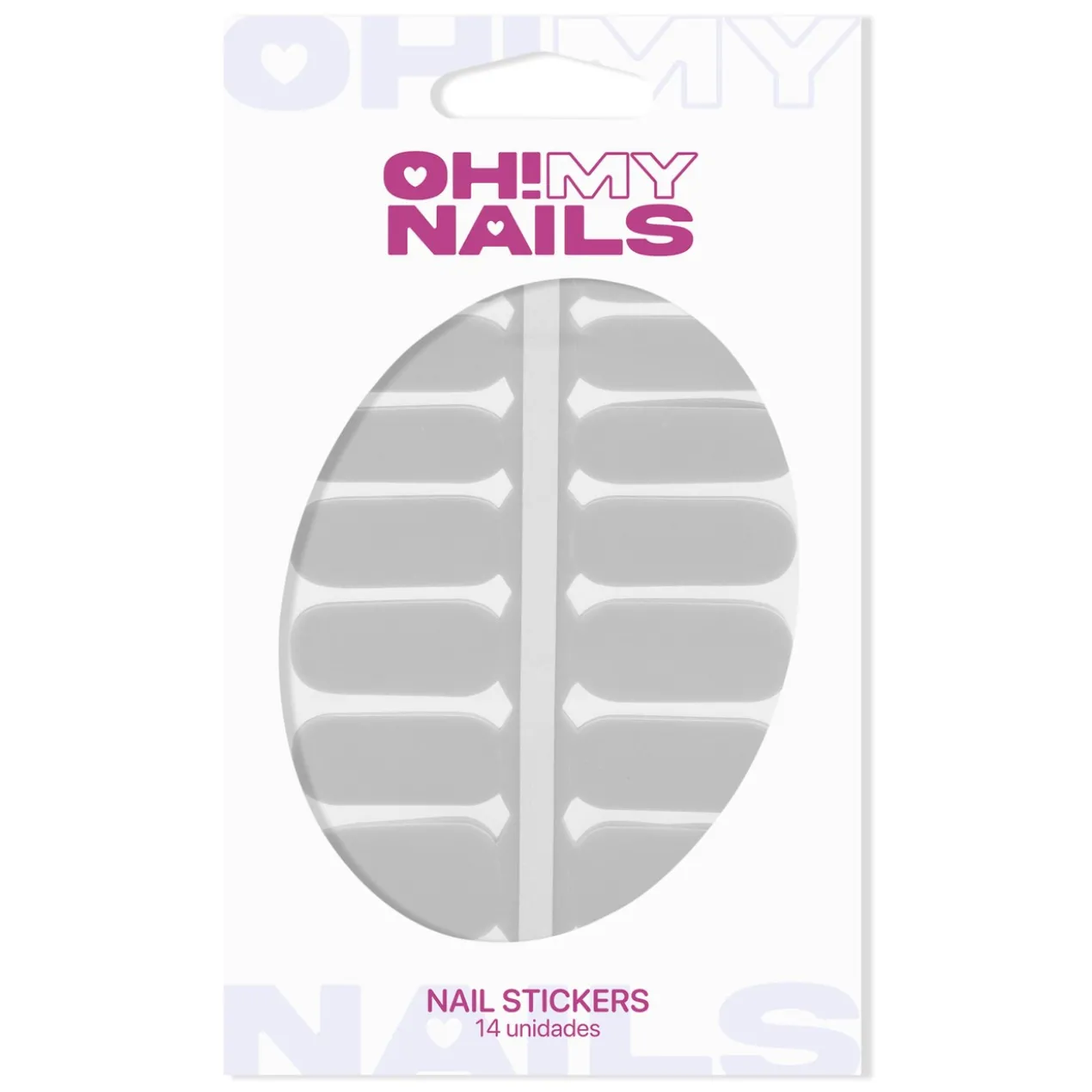 Oh My Nails Stickers Gris