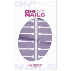 Oh My Nails Stickers Violet