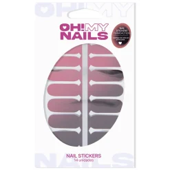 Oh My Nails Termoaction Rose à Noir