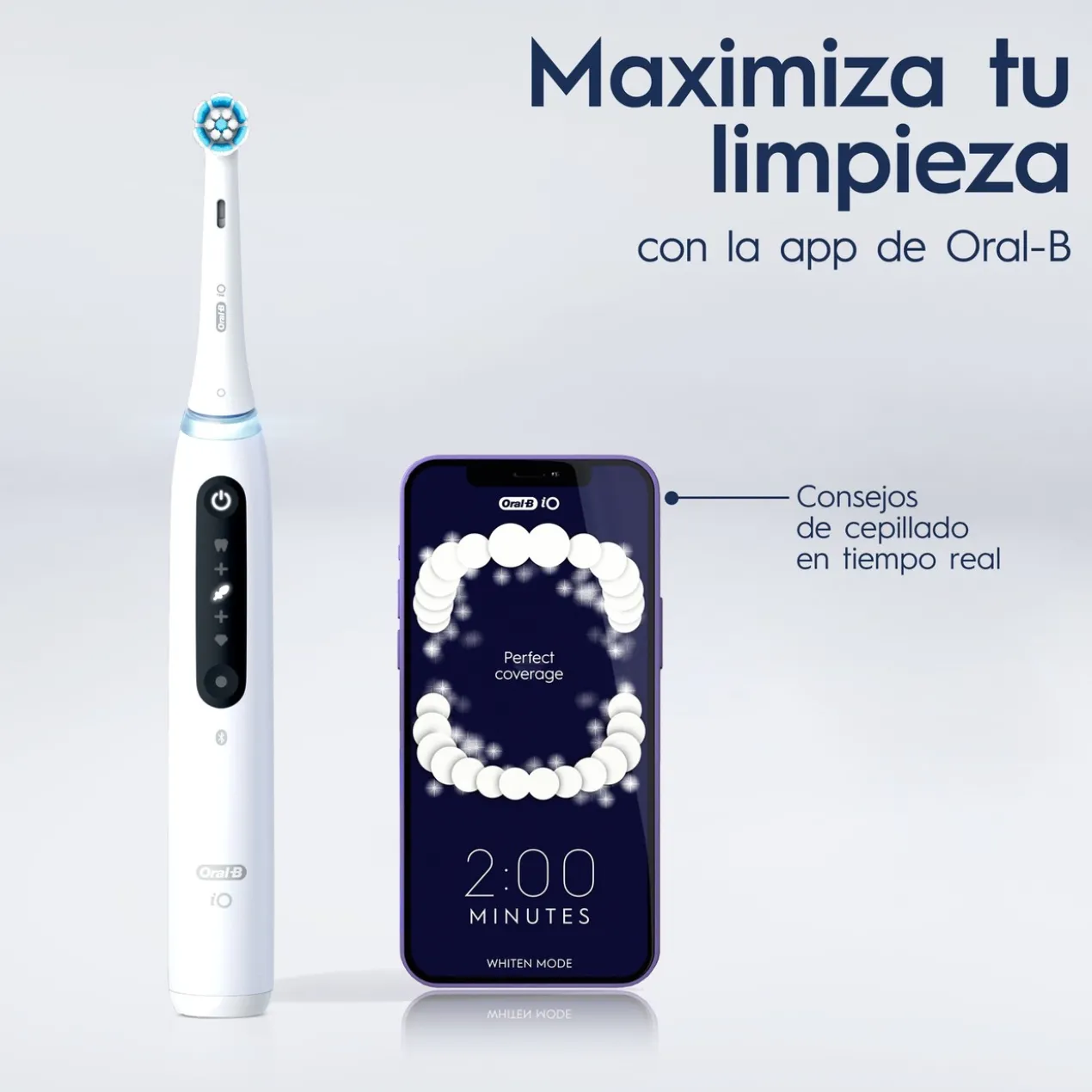Oral-B iO 5N Brosse à Dents Électrique Blanche