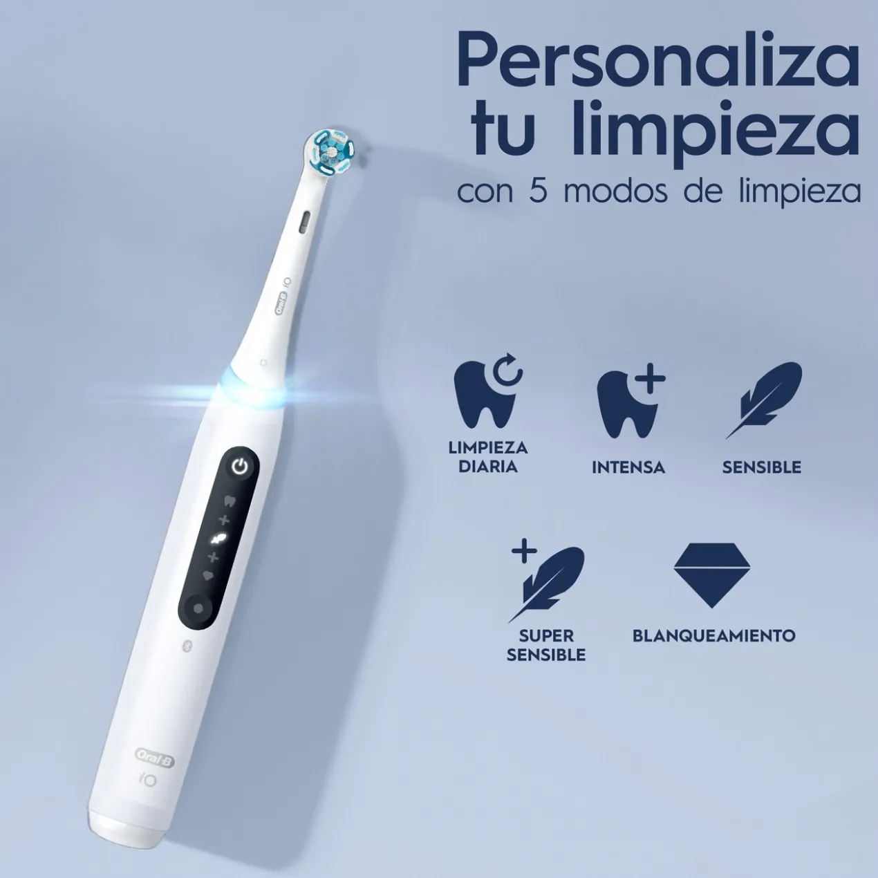 Oral-B iO 5N Brosse à Dents Électrique Blanche