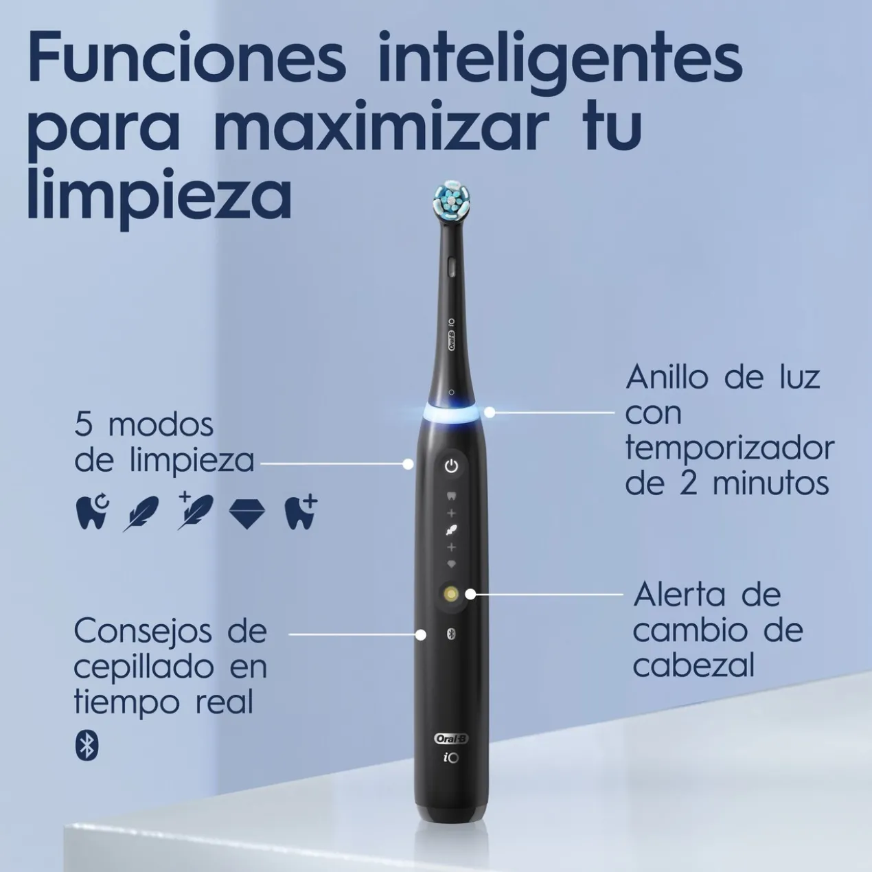 Oral-B iO 3S Brosse à Dents Électrique Noire