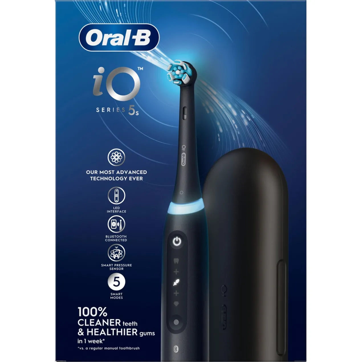 Oral-B iO 3S Brosse à Dents Électrique Noire