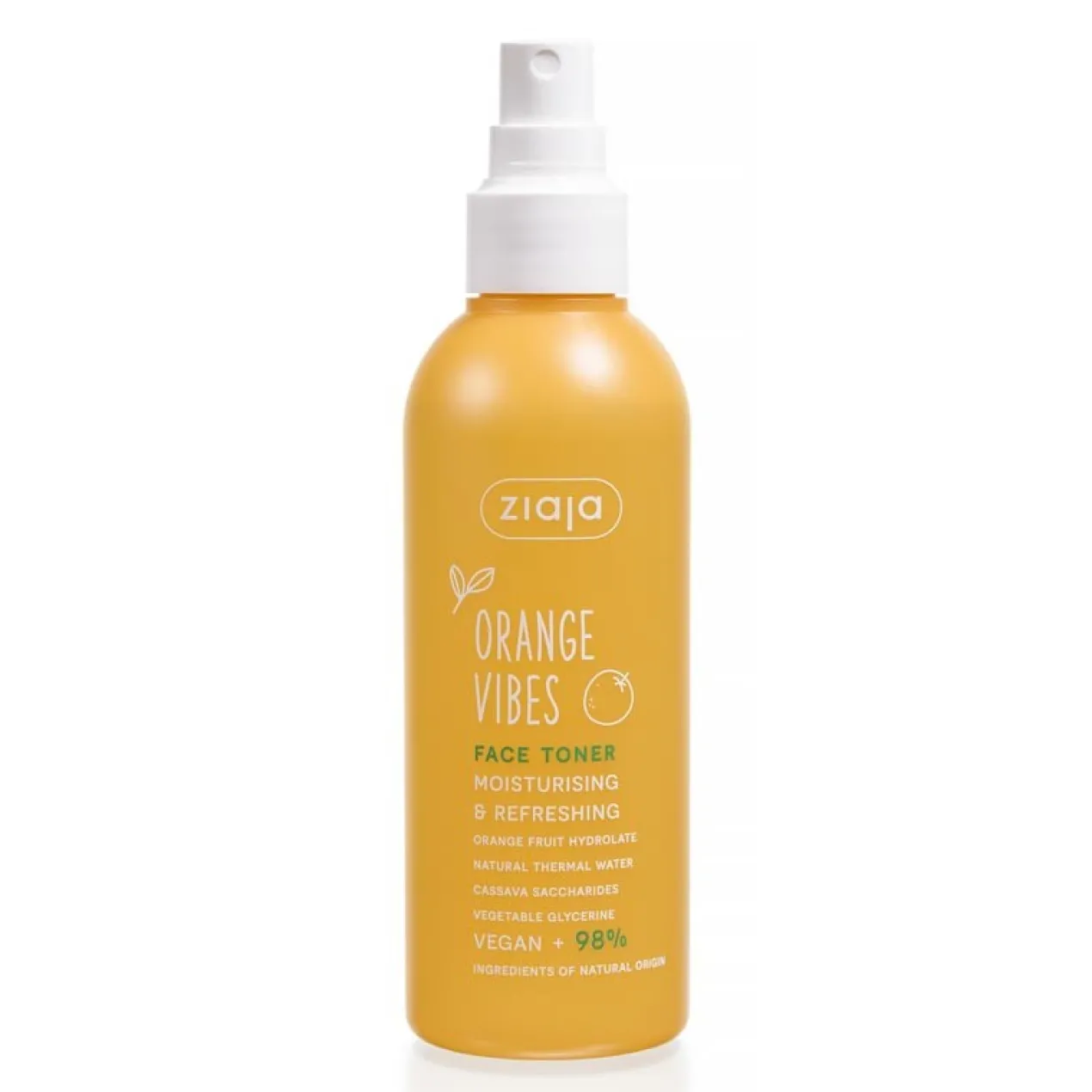 Orange Vibes Tonique Visage Hydratant et Rafraîchissant