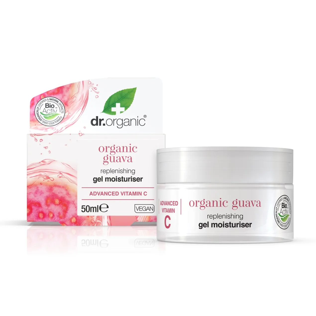 Organic Guava Gel hydratant pour le visage à la goyave