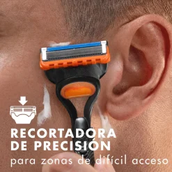 Pack Économique Gillette Fusion5 7+1 Recharges pour Rasoir