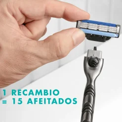 Pack Économique Gillette Mach3 7+1 Recharges pour Rasoir Homme