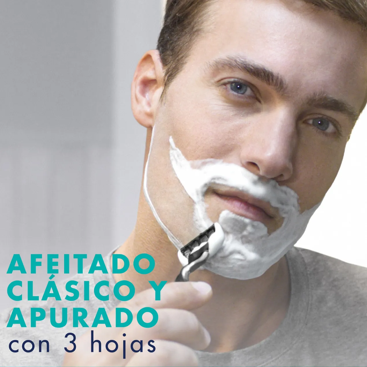 Pack Économique Gillette Mach3 7+1 Recharges pour Rasoir Homme