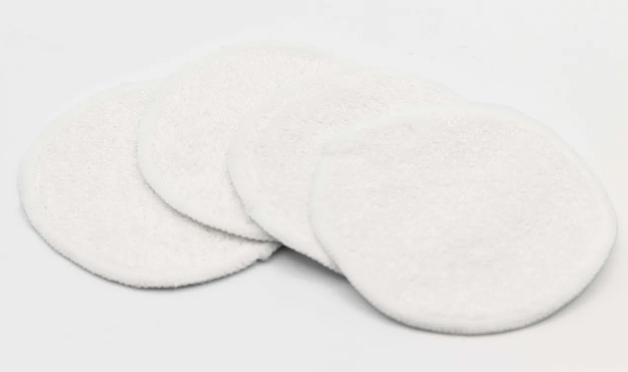 Pack de 4 Disques Démaquillants Réutilisables en Bambou