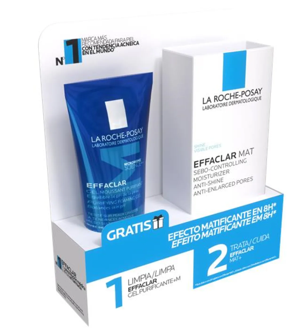 Pack Effaclar Mat Hydratante Matifiante + Effaclar Gel Mousse