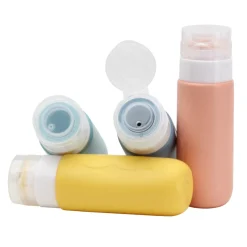 Pack Flacons Silicone Avec Pochette