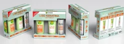 Pack Fructis Liso Keratina Shampoing + Après-shampoing + Spray Liso Diamante