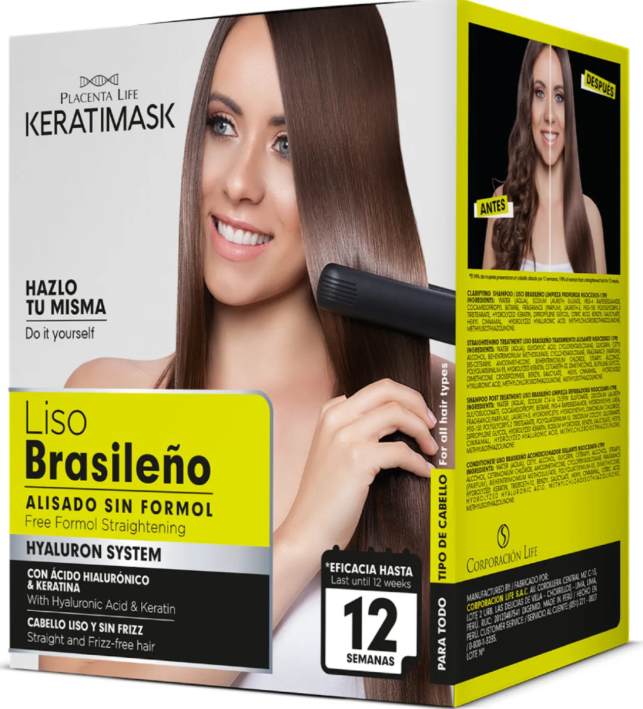Pack Lissage Brésilien Sans Formol