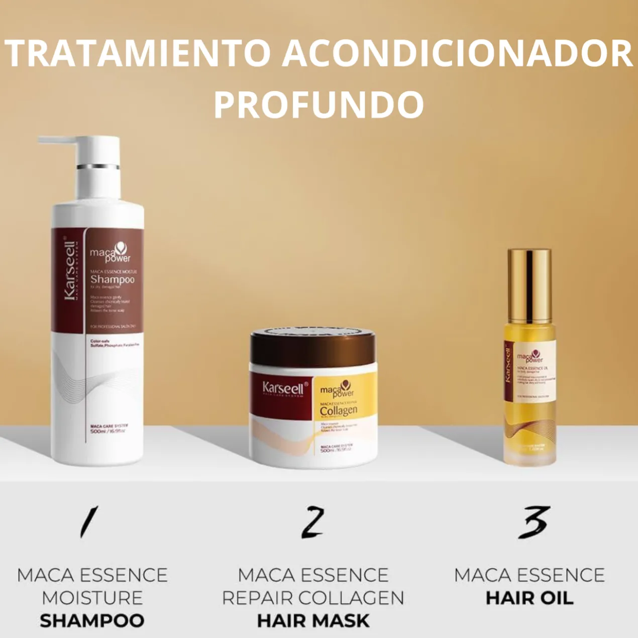 Pack Maca Power Soin Réparateur