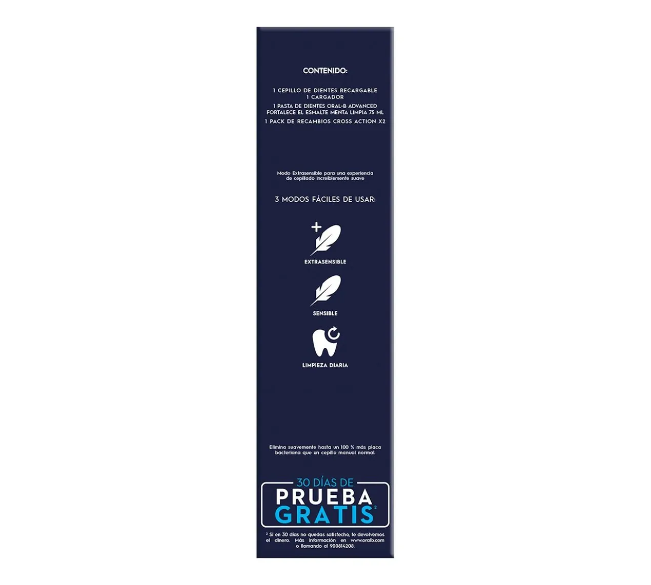 Pack Pro Vitality Brosse à Dents Électrique + Dentifrice Advanced + Têtes de Rechange