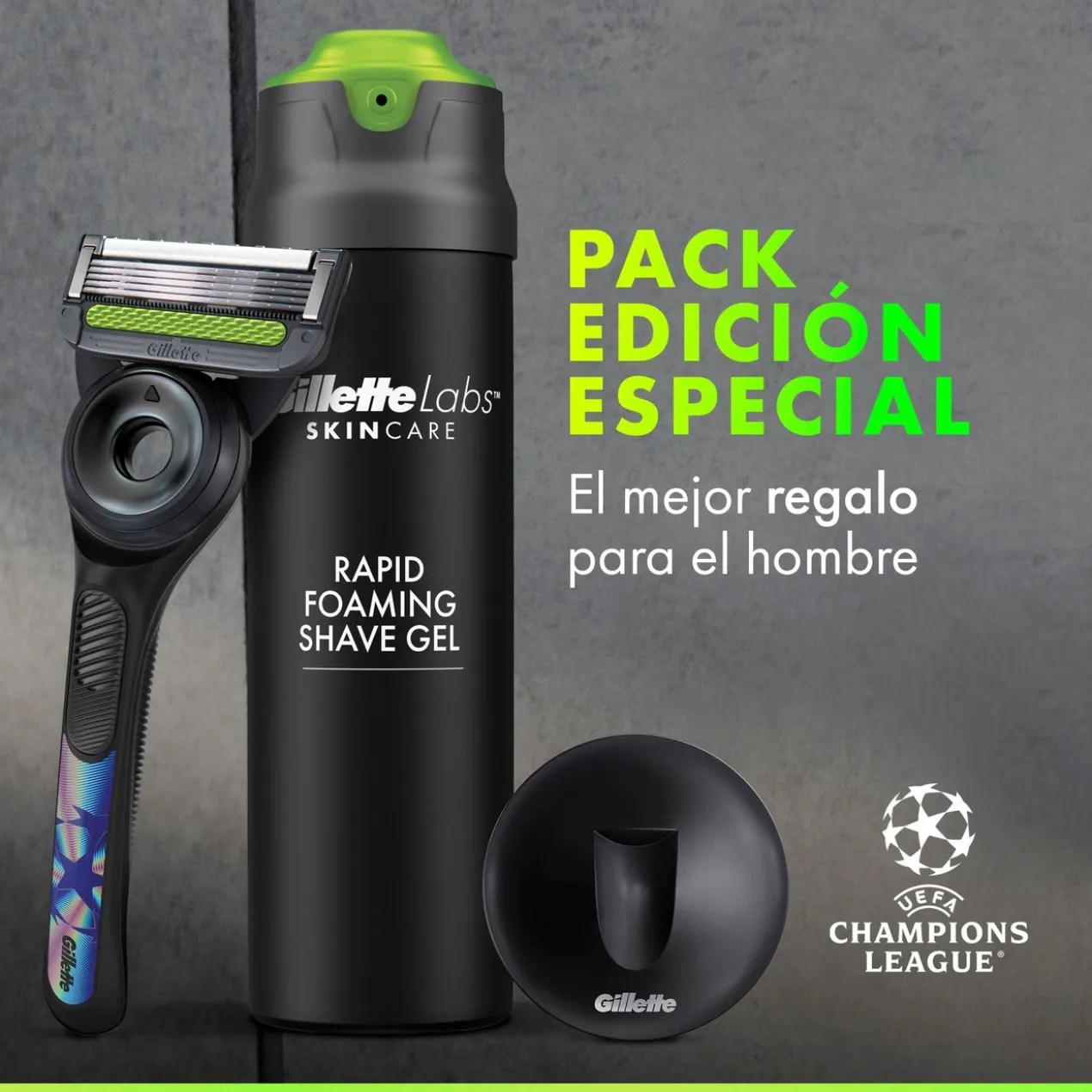 Pack Spécial GilletteLabs Champions League – Rasoir