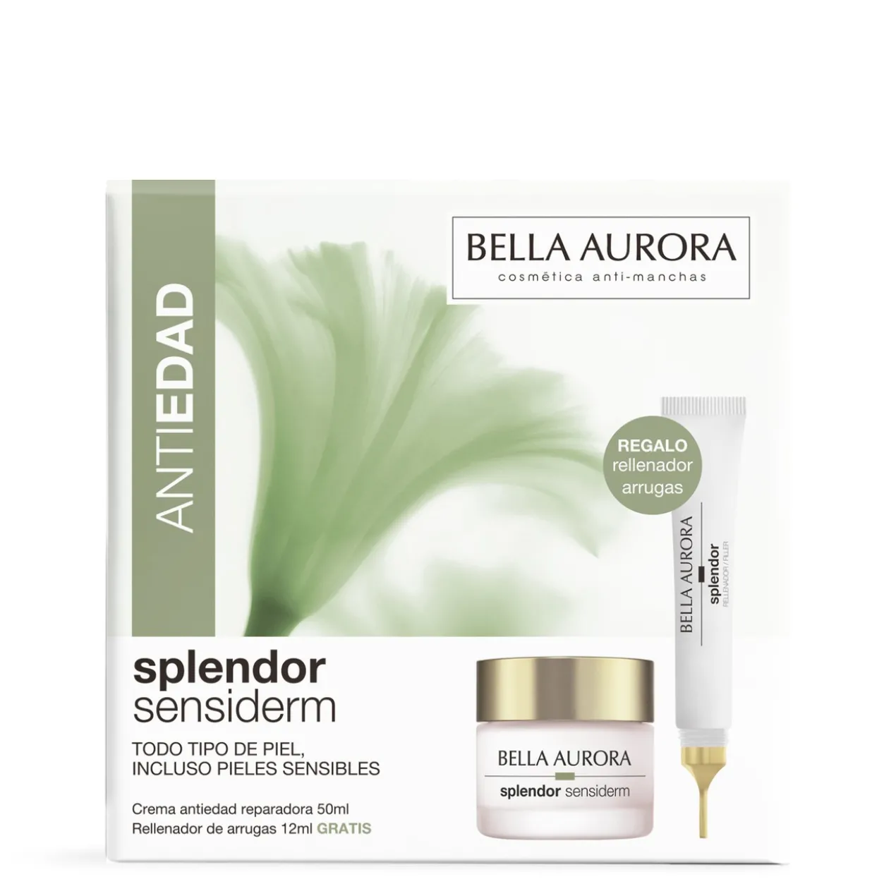 Pack Splendor Sensiderm Crème Anti-Âge + Filler