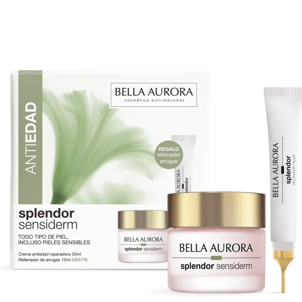 Pack Splendor Sensiderm Crème Anti-Âge + Filler